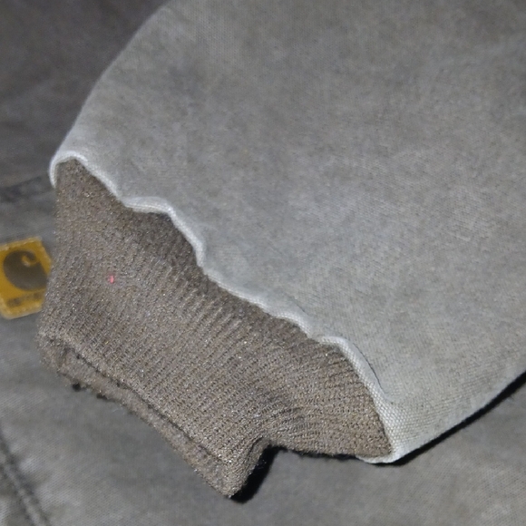 Vintage Carhartt Brown Hooded Jacket - Picture 6 of 9